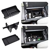 GZSH 3 organizadores de Consola Central para Toyota RAV4 2026+ Accesorios (LE/SE/XLE/Woodland/XSE), Organizador de Consola Central y Divisor de Consola Central extraíble para Toyota RAV4 2026+