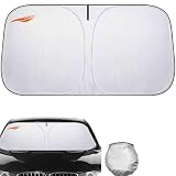 Parasol Coche Delantero Compatible con Dacia Lodgy 2012-2026,Coche Delantero Plegable,Parasol Coche(Silver)