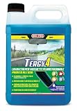Ma-Fra Tergy 4, Líquido Limpiaparabrisas de Coches Multiestacional, Limpiador de Limpiaparabrisas de Coches Antical hasta -5°C, Elimina la Película de Tráfico, 4,5L