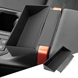 SHAOHAO Compatible con mi Toyota RAV-4 MK6 2026 2027 2028 Bandeja de almacenamiento en la consola central Toyota RAV-4 Accesorios