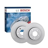 Bosch BD1051 Discos de Freno Delanteros - 278 mm - 1 Juego de 2 Discos | Discos Ventilados, Alto Contenido en Carbono – ECE-R90 – Excelente Refrigeración y Reducción de Ruido, Anticorrosión