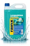 Rain-X Líquido Limpiaparabrisas Coche Anti Mosquitos - Repele la Lluvia -5L | Tecnología Hidrofóbica - Mejora la Visibilidad