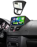 4+64G Android Radio Coche para Peugeot 207 2006-2015 CarPlay Android Auto | 9' Incell Android 15 Radio con FM RDS EQ Bluetooth Navegación GPS Salida de Vídeo Split-Screen SWC USB WIFI Cámara Micrófono