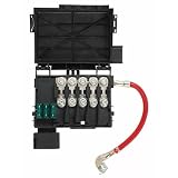 Bohaner Caja de fusibles para batería de repuesto para VW Sharan 7M, Seat Alhambra, Ford Galaxy 7M3937548 MK4 1J0937550A 1J0937550B 1999-2004