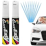 Cutiolly Quita Arañazos Coche,Reparador Arañazos Coche,Car Scratch Remover,Lápiz De Retoque,Pintura Retocar Arañazos Coche (2pc Blanco)