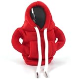 1 Pieza Shift Knob Hoodie,Sudadera Palanca Cambios Rojo