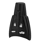Accesorios de Reemplazo de Carcasa de Carcasa de Llave de Coche de 4 Botones para Saab 93 95