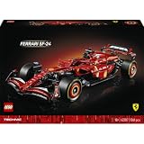 LEGO Technic Coche Ferrari SF-24 F1 42207 | Set para adultos, vehículo de carreras rojo coleccionable, regalo de cumpleaños, 1361 piezas