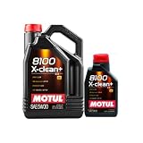 Motul 8100 X-CLEAN+ 5W-30 6 litros (1x5 + 1x1 lt) 100% sintetico DPF