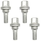 Bohaner 4 tornillos de rueda M12 x 1,25 tornillos de tuerca 9817024580 for Citroen C2 C3 C4 C5 C6 Berlingo Peugeot 206 207 308 407 508 Citroen DS3 DS4 DS5 Berlingo SAXO XSARA Jumpy