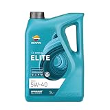 REPSOL aceite lubricante sintético para coche ELITE 50501 5W-40 5L
