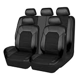 Funda de Asiento de Coche para VW Passat B5 B6 B7 B8 Golf 4 Golf 5 Golf 6 Tiguan Polo Touareg Jetta Bora, Juego Completo de Fundas para Asientos Delanteros y Traseros, Fundas de Asiento para Coche