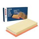 Bosch S3714 Filtro de Aire para Coche Filtro de Repuesto | Restringe Partículas de la Entrada de Aire, Resiste a la Humedad, con Alta Resistencia a la Tracción