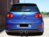 Golf V Hatchback 03-08 Alerón de parachoques trasero - ABS R32 LOOK