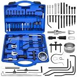 BOVIEER Kit de Herramientas para Correa de Distribución, Juego de Ajuste y Bloqueo de árbol de levas y Cigüeñal Compatible con Peugeot, Citroen, Motores Diesel y Gasolina PSA Dual TDI HDI PSA
