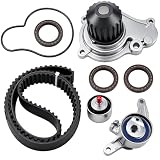 HiSport Kit de correa de distribución del motor con bomba de agua TCKWP265A | Compatible con Jeep Dodge Chrysler Wrangler 2003-2006, Liberty, TJ & Sebring, PT Cruiser, Voyager & Caravan, Stratus