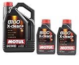 Motul 8100 X-CLEAN+ 5W-30 7 litros (1x5 + 2x1 lt) 100% sintetico DPF