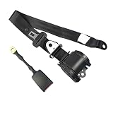Kit de cinturón de seguridad automático universal de tres puntos, fácil de instalar, cinturón de seguridad ajustable con cierre de leva para autobuses, autobuses escolares, camiones y automóviles