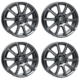4x Llantas Rial Milano 6.5Jx15 ET25 4x108 titanium compatible con CITROEN Berlingo C2 C3 C4 C5 DS3