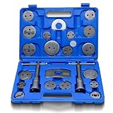 CCLIFE 22 piezas Reposicionador de pistones de Freno | Herramienta de restablecimiento de pistón de freno universal para coche