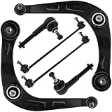 Brazo de suspensión delantero para PEUGEOT 206 triángulo, rótula, biela 6 piezas