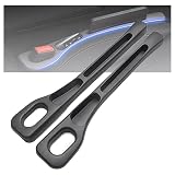 BEROZA 2 Piezas Relleno Huecos Asiento Coche para Toyota RAV 4 RAV4 2019-2024 Seat Gap Filler Cojín Espacio Relleno Asiento Interior Accesorios