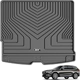 3W Alfombrilla Maletero de 3 Piezas para Volvo XC60 2018-2025 2026,Thorex™ Alfombrillas Maletero de Coche para Todo Tipo de Clima para Volvo XC60 Juego Completo de Maletero, Accesorios, Negro