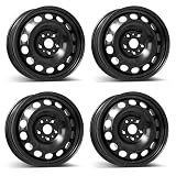 4x Alcar Llantas de acero 4-8247 6.0Jx16 ET48 5x112 compatible con Volkswagen Golf