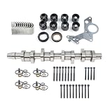 GELUOXI Kit de árbol de levas 038109101R 1.9 TDI PD para VW Audi Seat Skoda | Soluciona el desgaste, para 1.9 TDI 8V, Incluye árbol de levas y taqués, Incluye tornillos, juego de inyectores y juntas