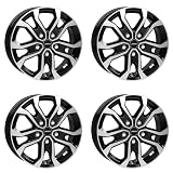 4 llantas Autec KISO 6,5 x 16 ET66 5 x 118 negro pulido compatible con Fiat Ducato