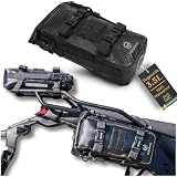Odinsberg 3.5L Bolsa Moto Impermeable Bolsa Estanca Trasera Moto De Colin para Asiento Trasero Las Defensas Laterales Barras De Choque Herrajes O Pequeñas Alforjas Trail Enduro Mochila Motocicleta