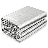 Aislante termico paredes panel reflectante radiador rollo aislante térmico de aluminio para ventanas techos puertas (60cm×3m)