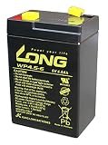 Batería de repuesto para coche Peg Perego Feber Injusa Smoby Diamec 6 V 4,5 Ah también sustituye a 4 Ah, 5 Ah, 6 V, Lead-Acid
