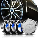 4 Tapas Centro Tapacubos para BMW 68mm - Tapas Llantas Centrales para Llantas para Llantas Originales OEM
