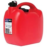 S SUMEX Bidón Gasolina 10 Litros Homologación Oficial Incluye Tubo Flexible Antiderrame Material Resistente y Duradero Color Rojo