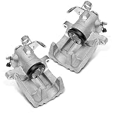 Frankberg 2 pinzas de freno traseras izquierda y derecha 1J0615424F | aluminio; Compatible con: Polo 9A 9N, Nuevo Beetle 1C1 9C1, Habitación 5J7, Nuevo Beetle Cabriolet 1Y7