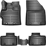 ELMASLINE Alfombrillas de Goma 3D para Toyota AYGO X 2022-2026 | Borde Extra Alto | Accesorios Alfombrillas