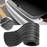 Protector Parachoques Trasero, 104 x 8,5 cm, Protector Paragolpes Coche, Protectores de Borde de Carga para Coche, Accesorios para Coches y SUVs con Toallitas Húmedas
