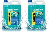 Rain-X Limpiaparabrisas Coche Antilluvia con Protección Anti Mosquitos - Tecnología Hidrofóbica Antilluvia – Previene la Formación de Bacterias y Mejora la Visibilidad - 5L (Paquete de 2)