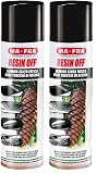 Mafra, Resin Off, Elimina la Resina Cristalizada y Los Restos de Sal de la Carrocería Sin Dañar las Piezas Tratadas, 250 ml (Paquete de 2)